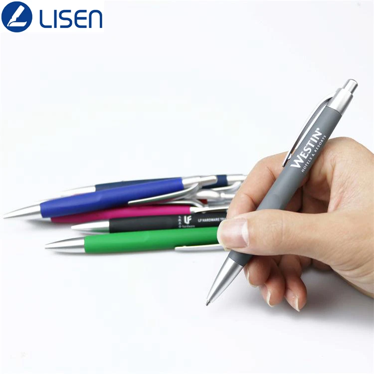 Plastic pen bolpoin gel refill pennen stylus
