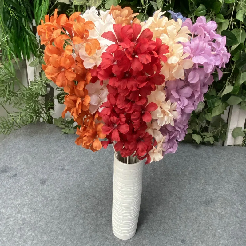 Wedding Decoration Fake Hanging Frangipani Flower Silk Artificial Egg Flower