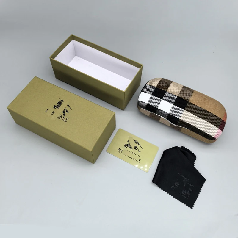 Fashion Sunglasses Hard Optical Case Eyewear Glasses Box for Optimal Storage Stylish Eyeglass Case with Premium Packing