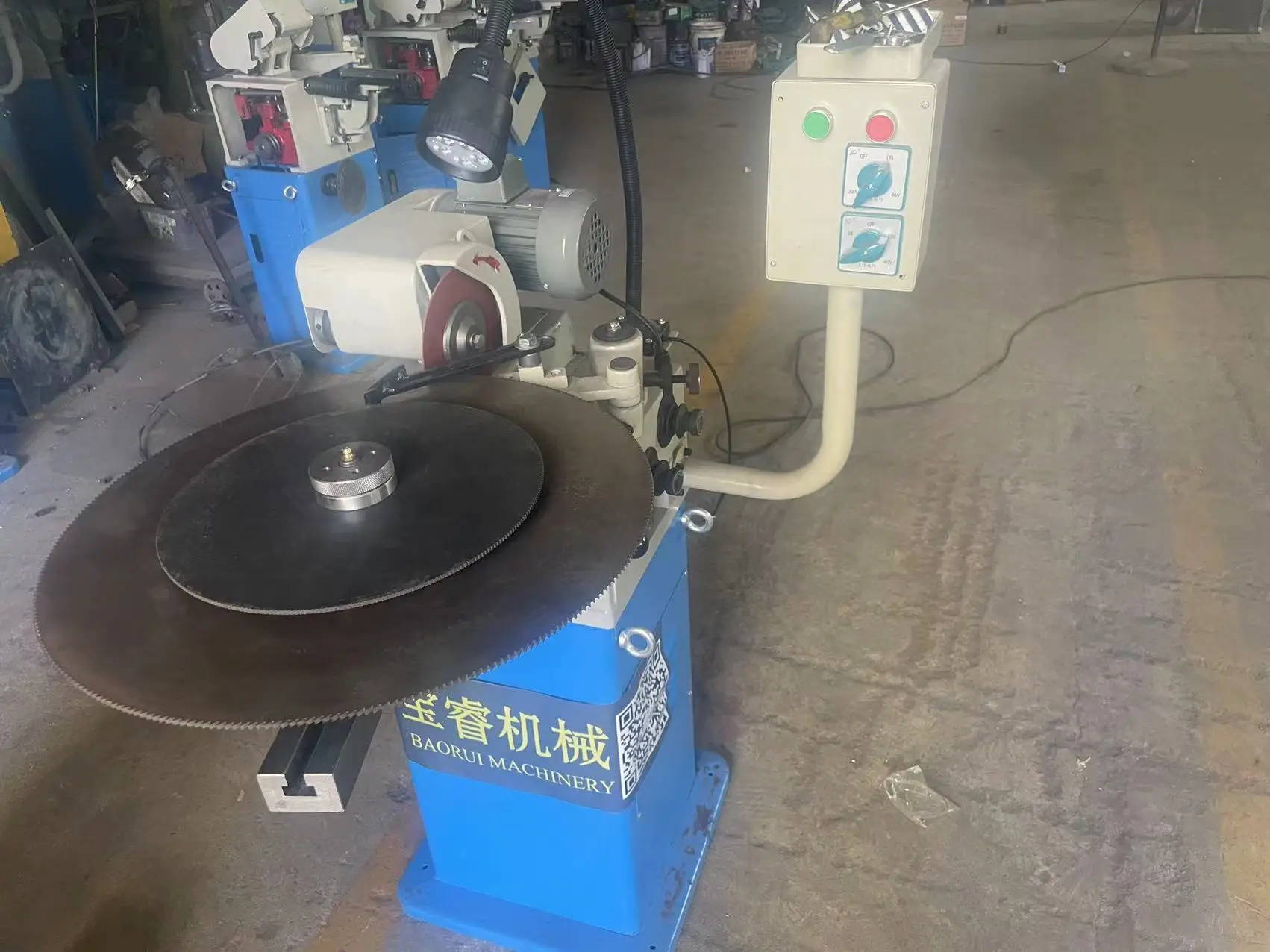 circular automatic band saw blade sharpening machine