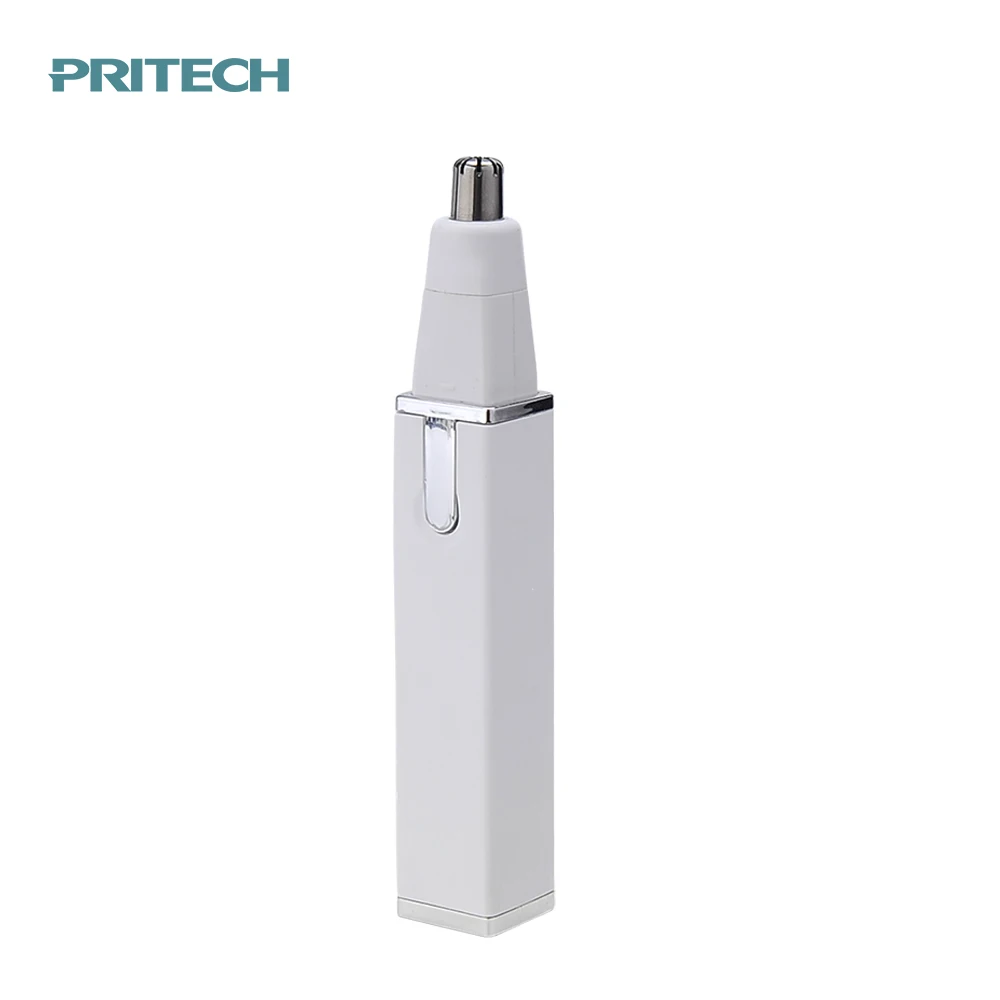 PRITECH Electric Wireless Battery Operated Professional Portable Ear Nose Hair Trimmer