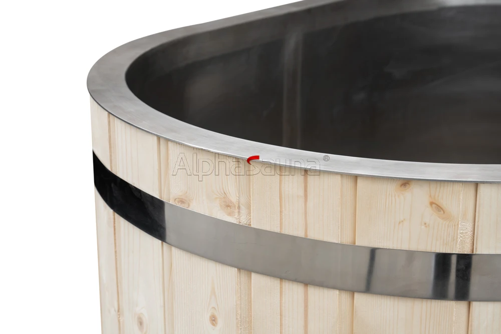 Alpha sauna  Sale Freestanding Cold Plunge Bathtub With Chiller Wi-fi