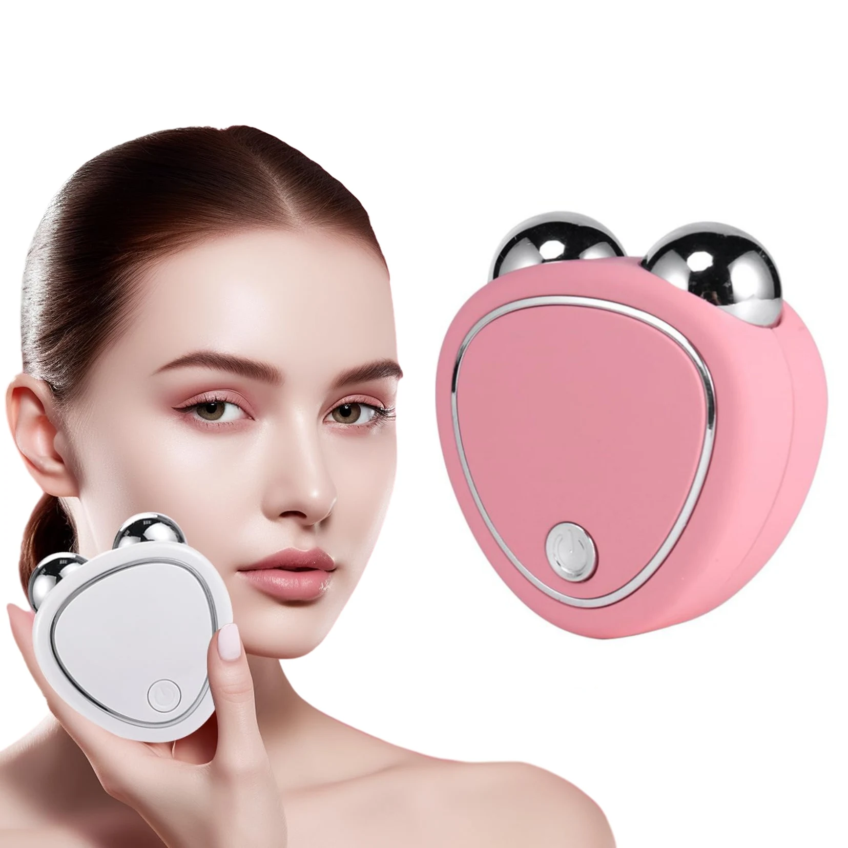 EMicrocurrent Device for Neck electric Face Massager for Anti Aging Mini Microcurrent Face Lift Device V-Face Sculpting Tool