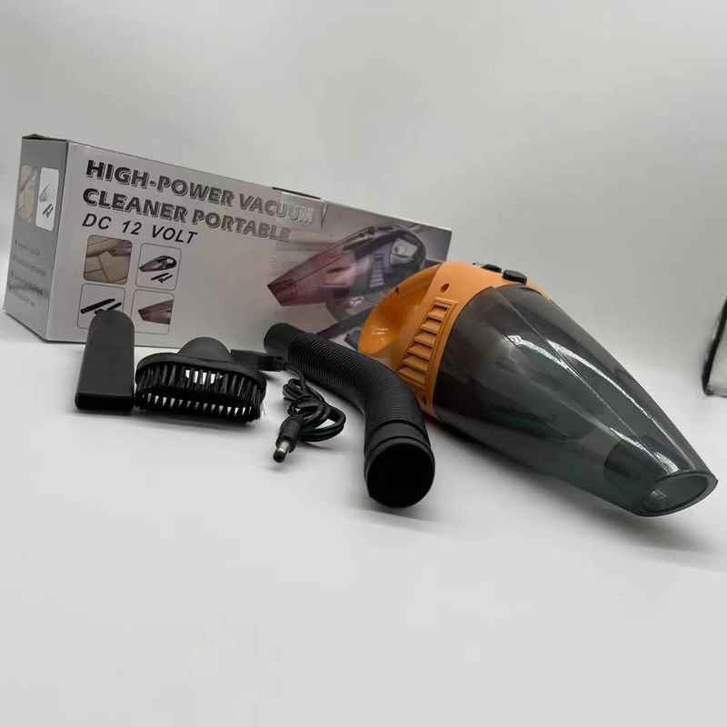New Big Suction Power Handheld Wireless Portable 12V Mini Car Vacuum