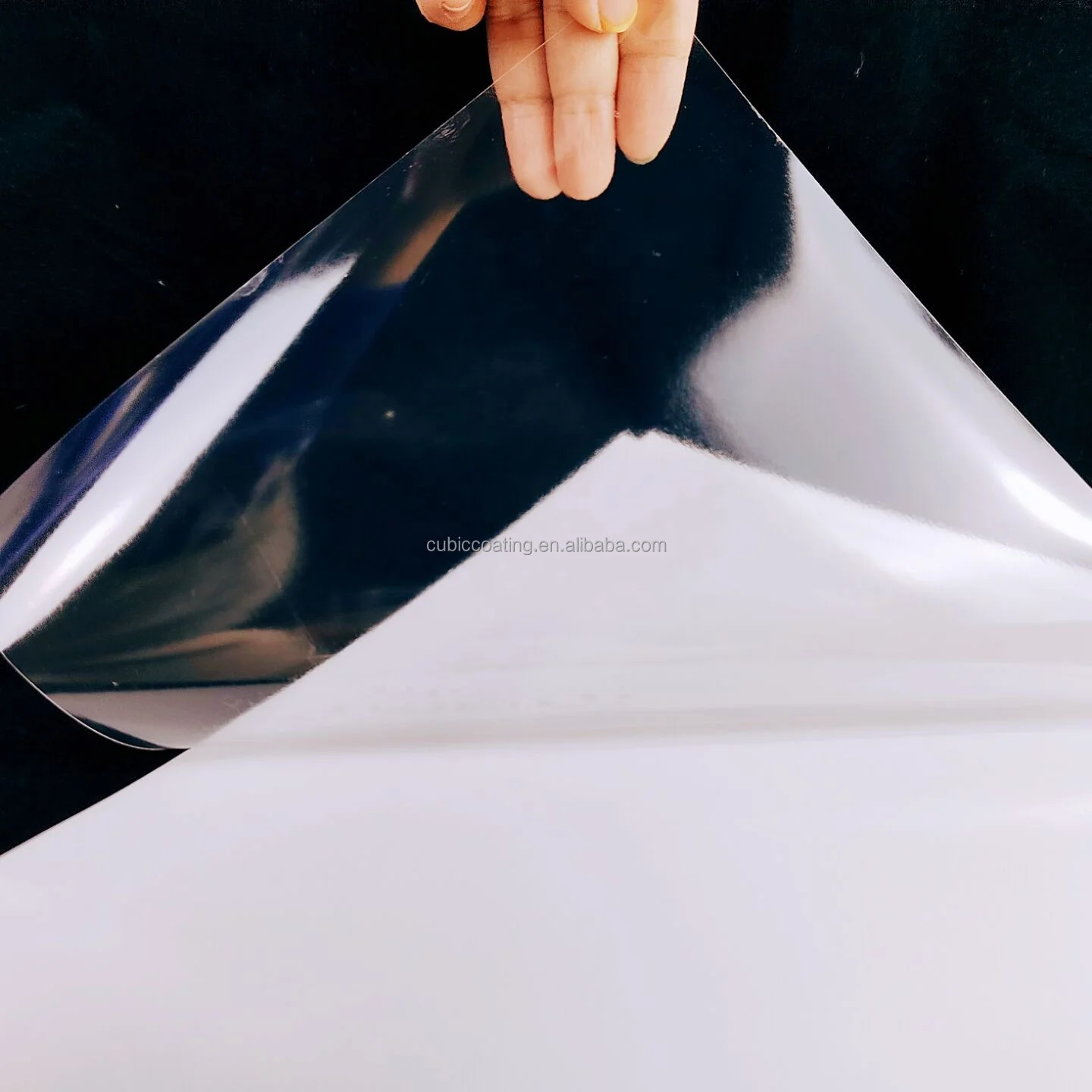 A4/8.5*11inch Self Adhesive super film Cold Laminating Film Holographic Cold Lamination Holographic Clear Holographic Overlay Fi