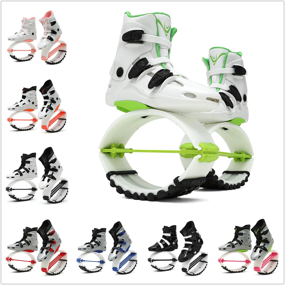 SYUiEE Ultra Jumps Shoes Man Adult Fitness Kangaroo strength Jump Shoes women Gym Dance Anti-Gravity Sports Shoes Bounce Boots