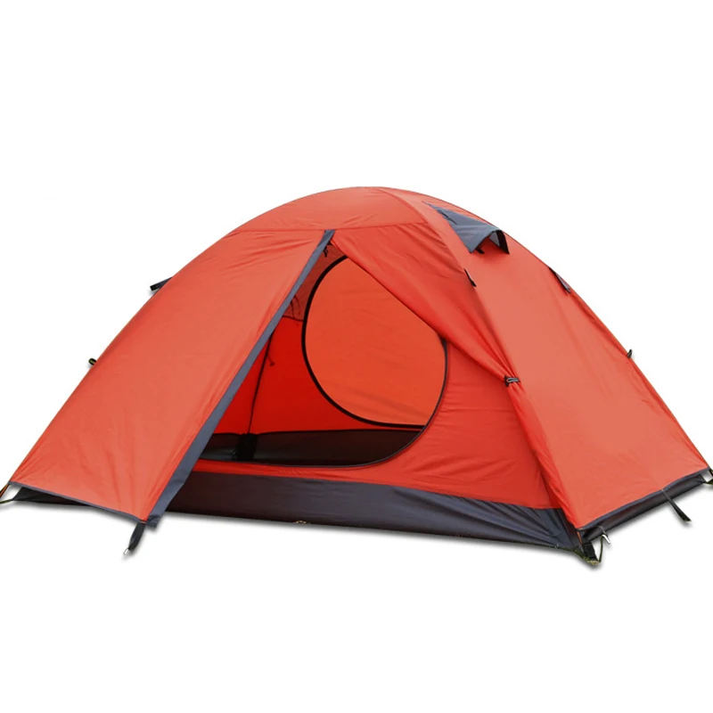 Hot Sale Ultralight 3 Persons Aluminum Pole Camping Tent with Double Layer Tent