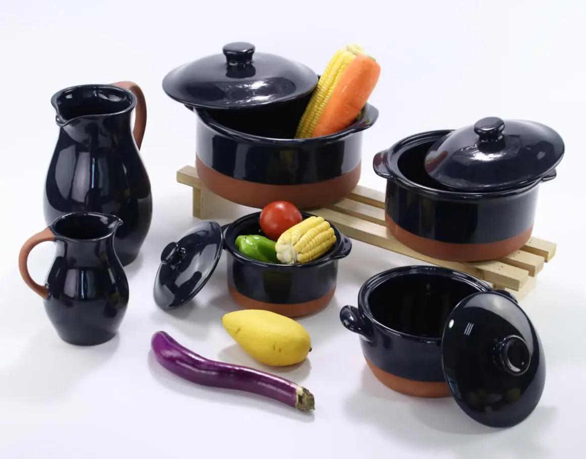 Wholesale Quality  Enamel Dutch Oven  Milk Pots And Pans Cookware Sets  terrocatta Soup pot