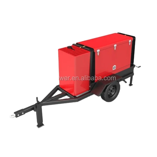 AGG Power 33kva 30kva Trailer Silent AGG Diesel Genset Powerful Generator Set from China with Low Price