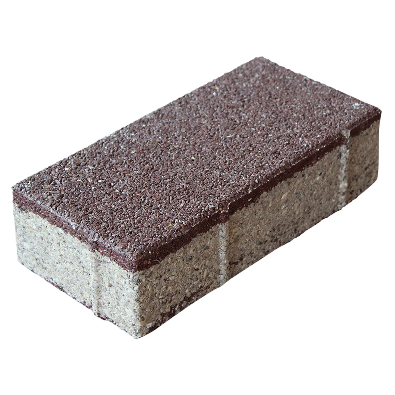 Water absorbing brick cheap brick for square garden ceramic permeable brick