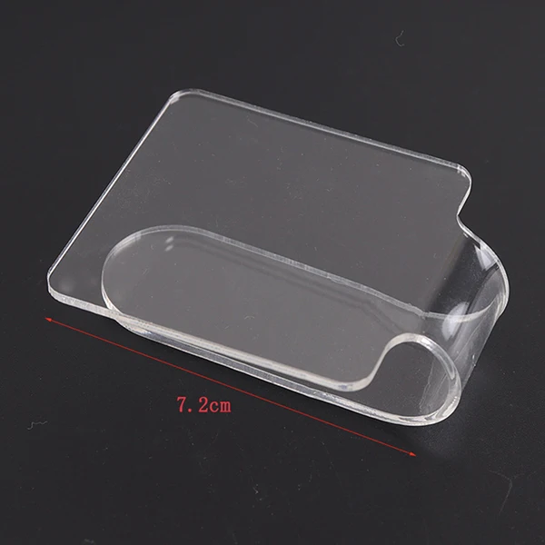 Acrylic Makeup Hand Palette Nail Polish Cosmetic Palette Holder Private Label Eyelash Palette