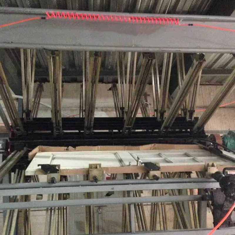 High Production Wood Door High Frequency Pneumatic Clamp Carrier