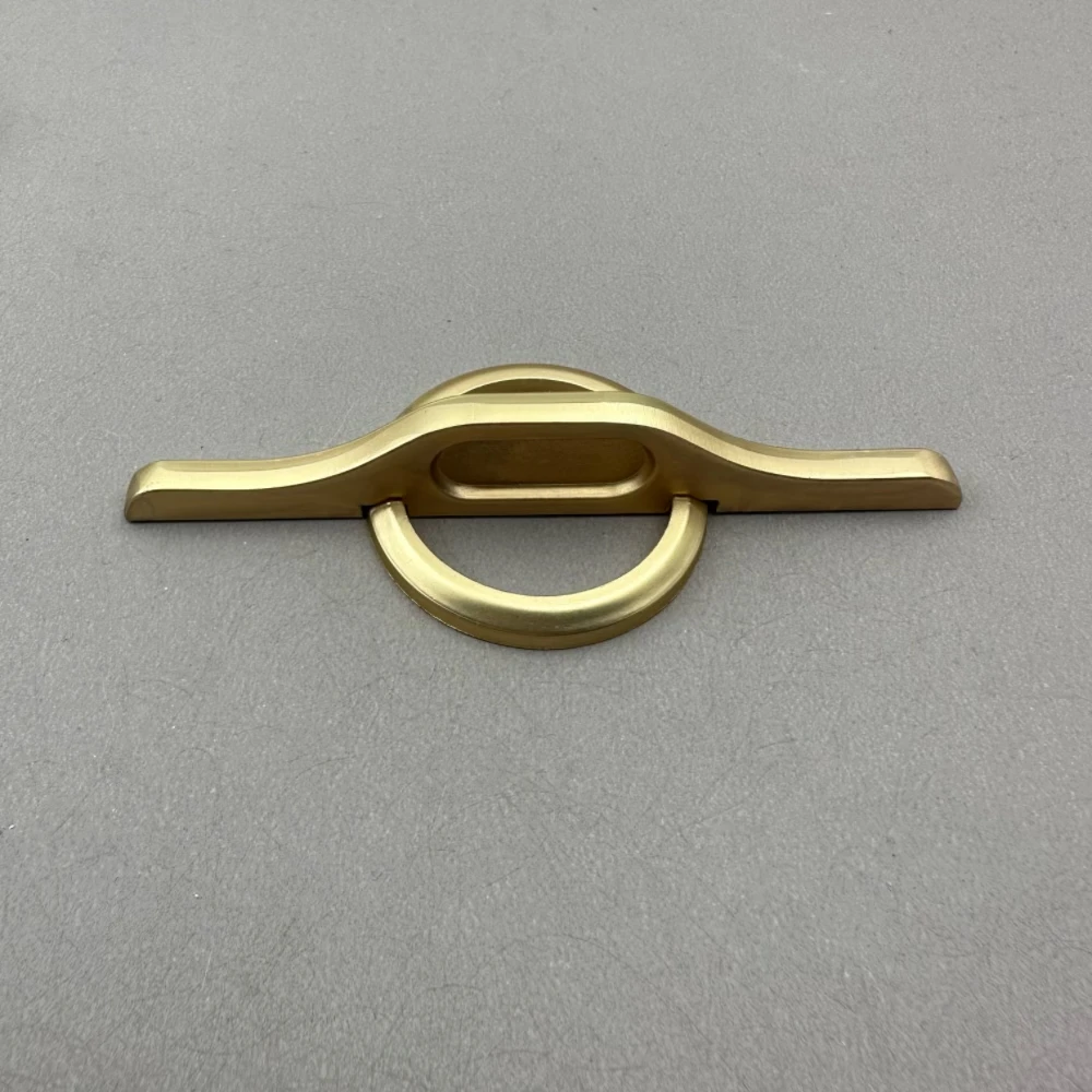 Hot Zinc alloy light luxury Copper drawing furniture handle cabinet handles kitchen cabinet handles kitchen