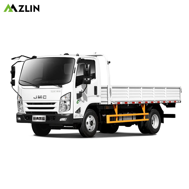 JMC Carrying 2 Ton 3 Camera Light Truck Fence Automatic Rhd New Euro 5 Howo Light Truck with Auto Gearbox Manual Euro 4 1 - 10t