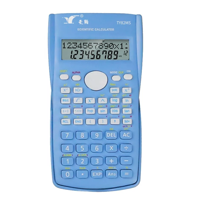 82MS 240 functions education student school scientific calculator 82MS High-end design calculator