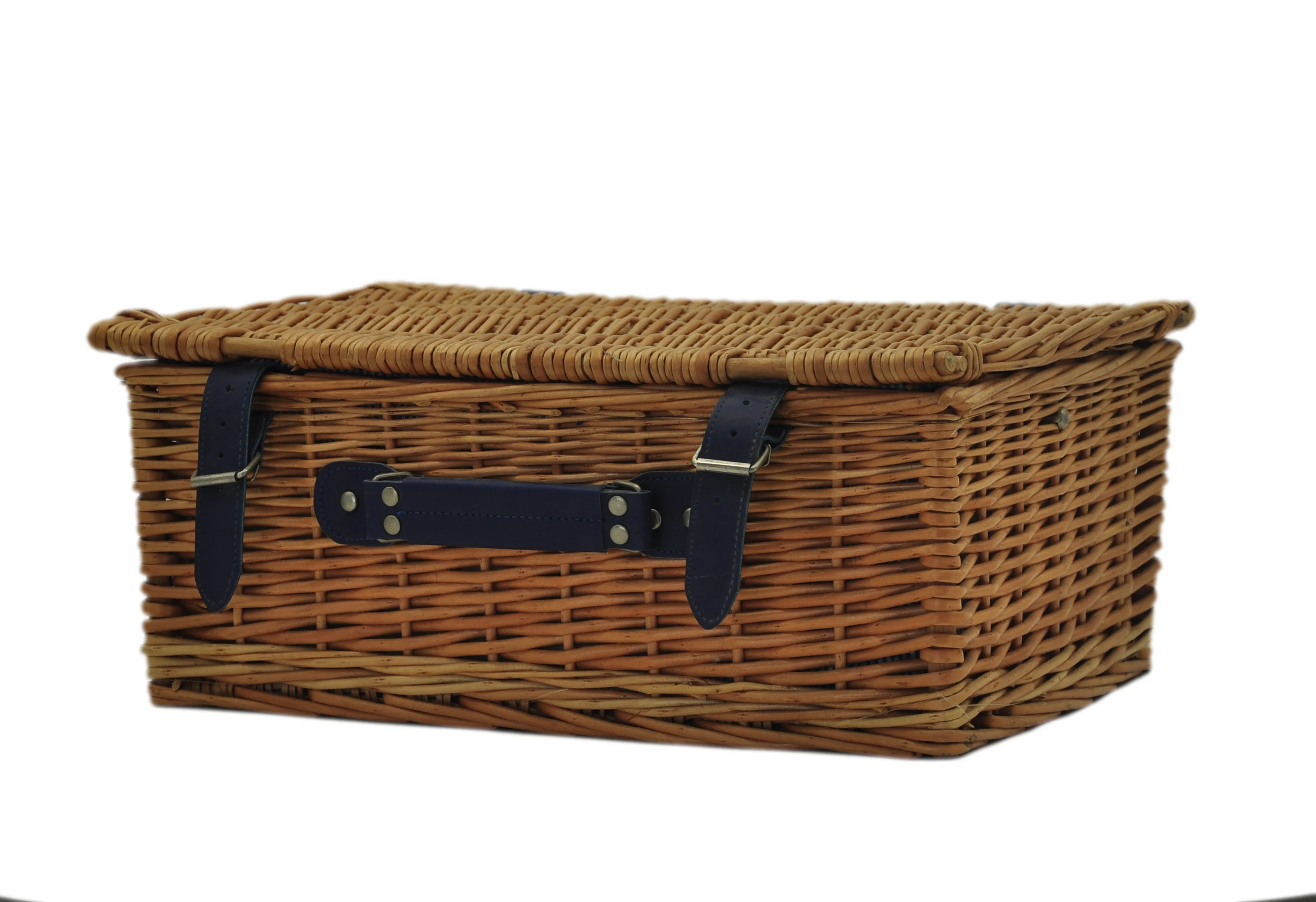 Wholesale Custom Size Handmade Weave Bread Basket Wicker Picnic Basket Picnic Basket