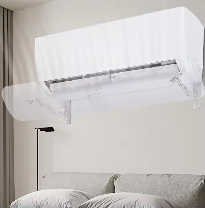 Hot selling transparent air conditioner vent deflector adjustable Air conditioning baffle