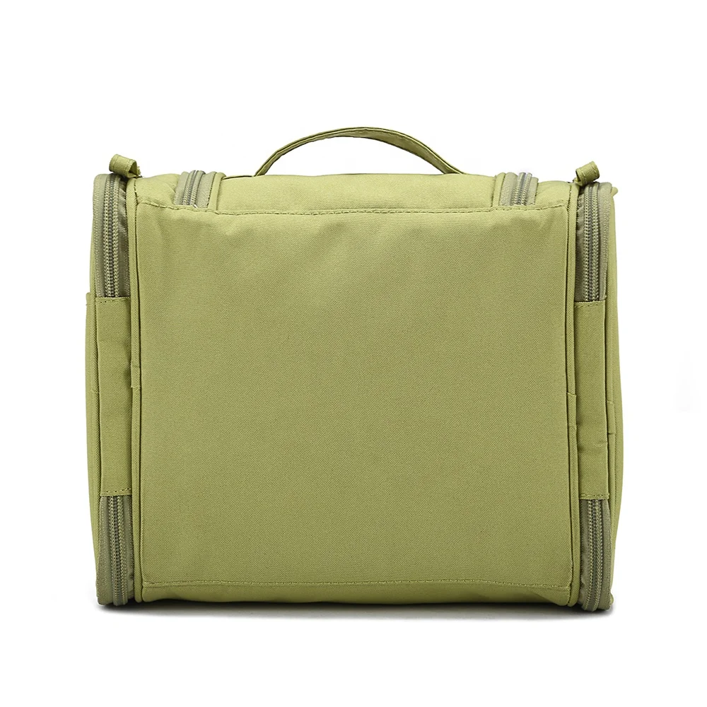 Custom Logo Hanging Polyester Waterproof Travel Cosmetic Bag