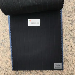 Индивидуальный пошив, мужские костюмы, шерстяные ткани, мужские костюмы, оптовая продажа, полосатая ткань для стройных мужских деловых костюмов