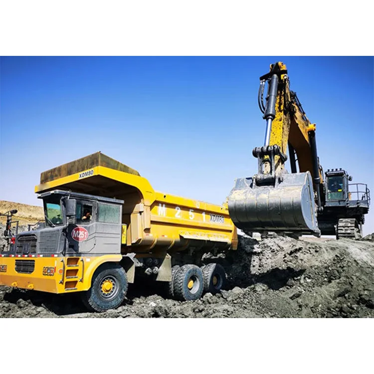 Xuzhou Electric Drive Rigid Dump Truck XDE260 With 230Ton Capacity