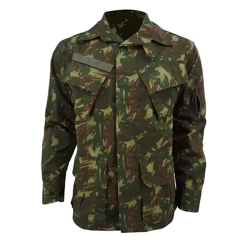 Factory manufacturing Lizard BDU shirts pants suit camouflage field camo tactical uniform male training uniform