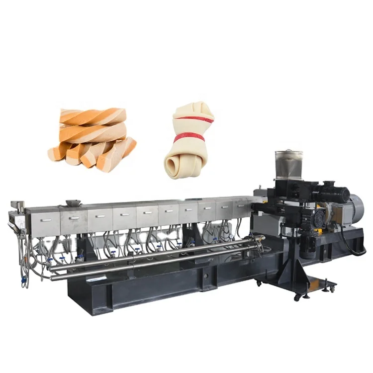 Горячая распродажа! Двухшнековый экструдер для домашних животных