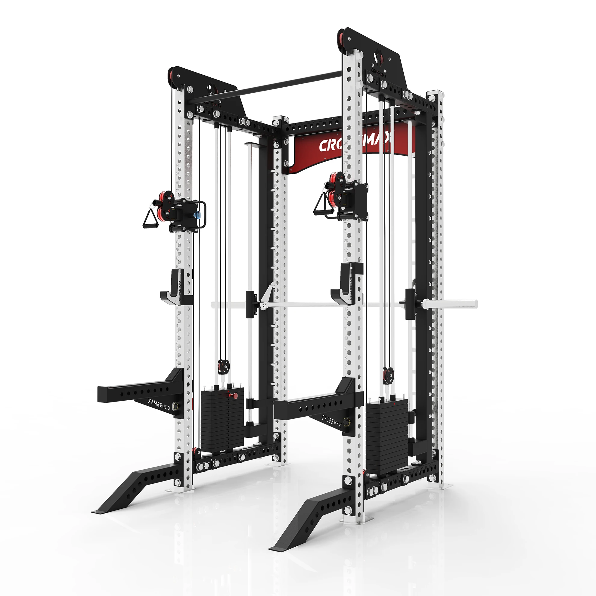 fitness equipment cable crossover machine smith machine multi functional power rack