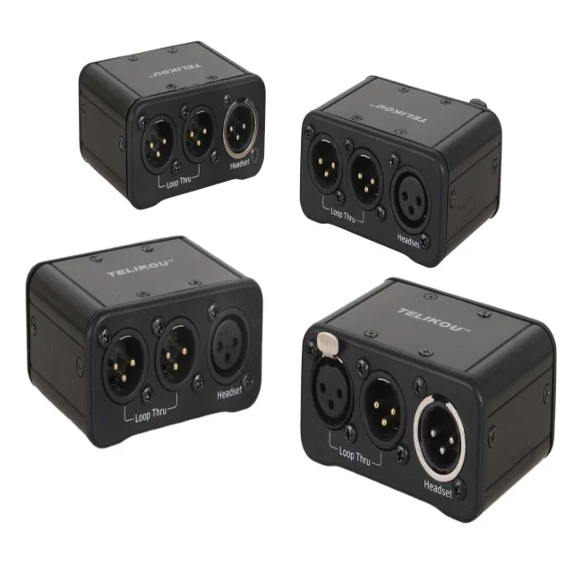 Telikou TX-3F XLR CANNON коробка сплиттер 3-XLR расширитель три женщины мужчины для домофона Ремень