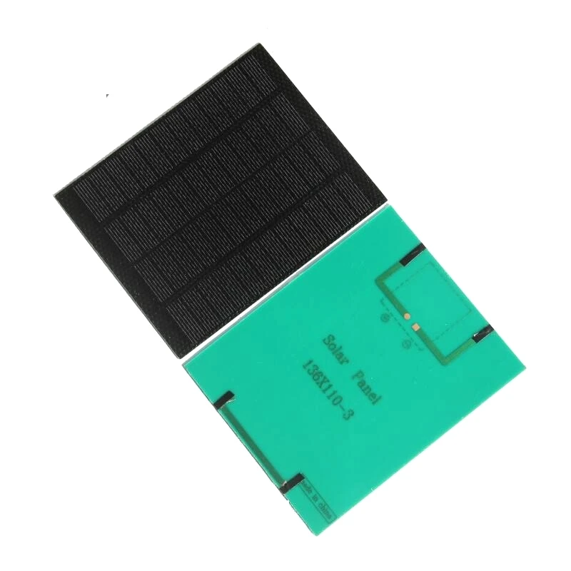 BUHESHUI 2W 2.3W 12V /6V/9V  Solar Panel Cell   ETFE Solar Panel