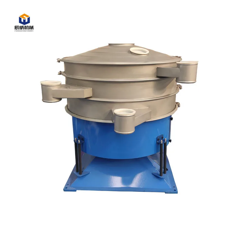 Industrial vibration sieve plastic particles sifter circular tumbler screen machine