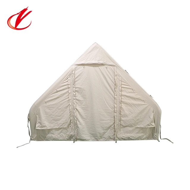 Inflatable Air Tube Tent Outdoor Camping  Glamping Canvas Tent House carpas para glamping zelt