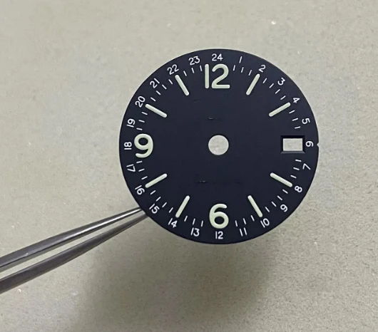 nh36 nh35  dial watch parts Custom 28.5mm Replacement Accessories Full Luminous Brass Watch Dial Manufacturer nh35 movement dial