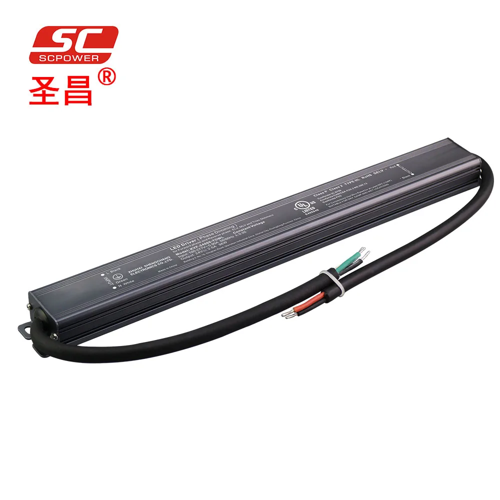 ultra slim power supply triac led driver outdoor ip66 led driver 12v 60w cabinet slim
