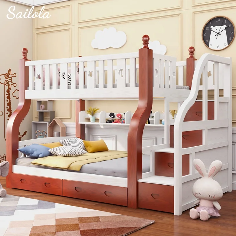  Modern Design Double Bed Comfortable Customized Castle Good Quality Premium