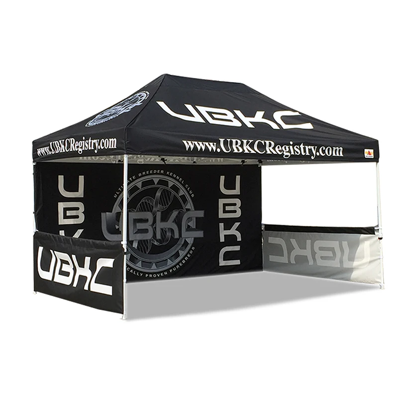 Custom Printed Instant Waterproof Advertising Branding Event Canopies Marquee Gazebo Waterproof Steel Frame Trade Show Tent