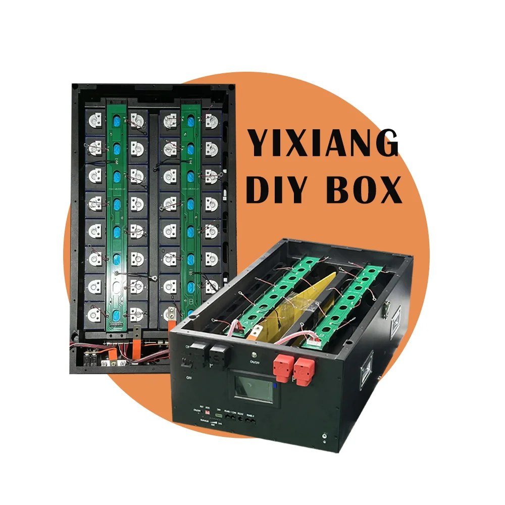 EU US Stock DIY 51.2v 280ah 314ah Lifepo4 Cell Battery Box With JK 200A Bms For 48V Energy Storage System YIXIANG Battery Box