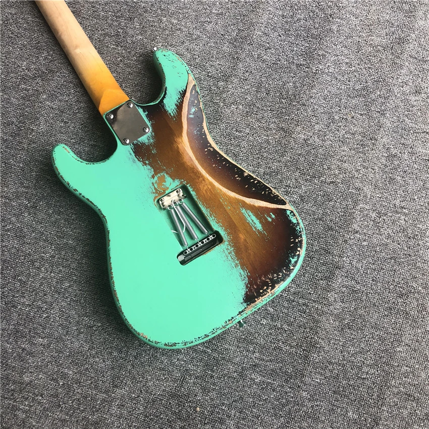 Heavy Relic vintage OEM custom for sale hand made rosewood fretboard electric guitar guitare guiter guitarra gitar guitars