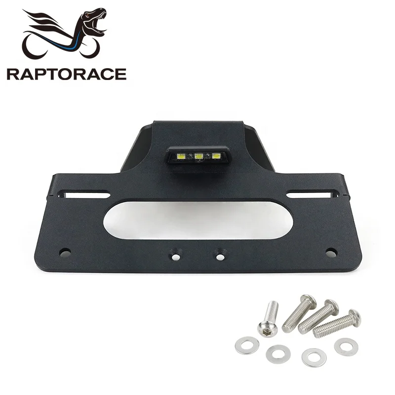 Raptorace fit for CFmoto 650NK NKS 400NK NKS Fender aftermarket aluminum number license plate holder fender eliminator tail tidy