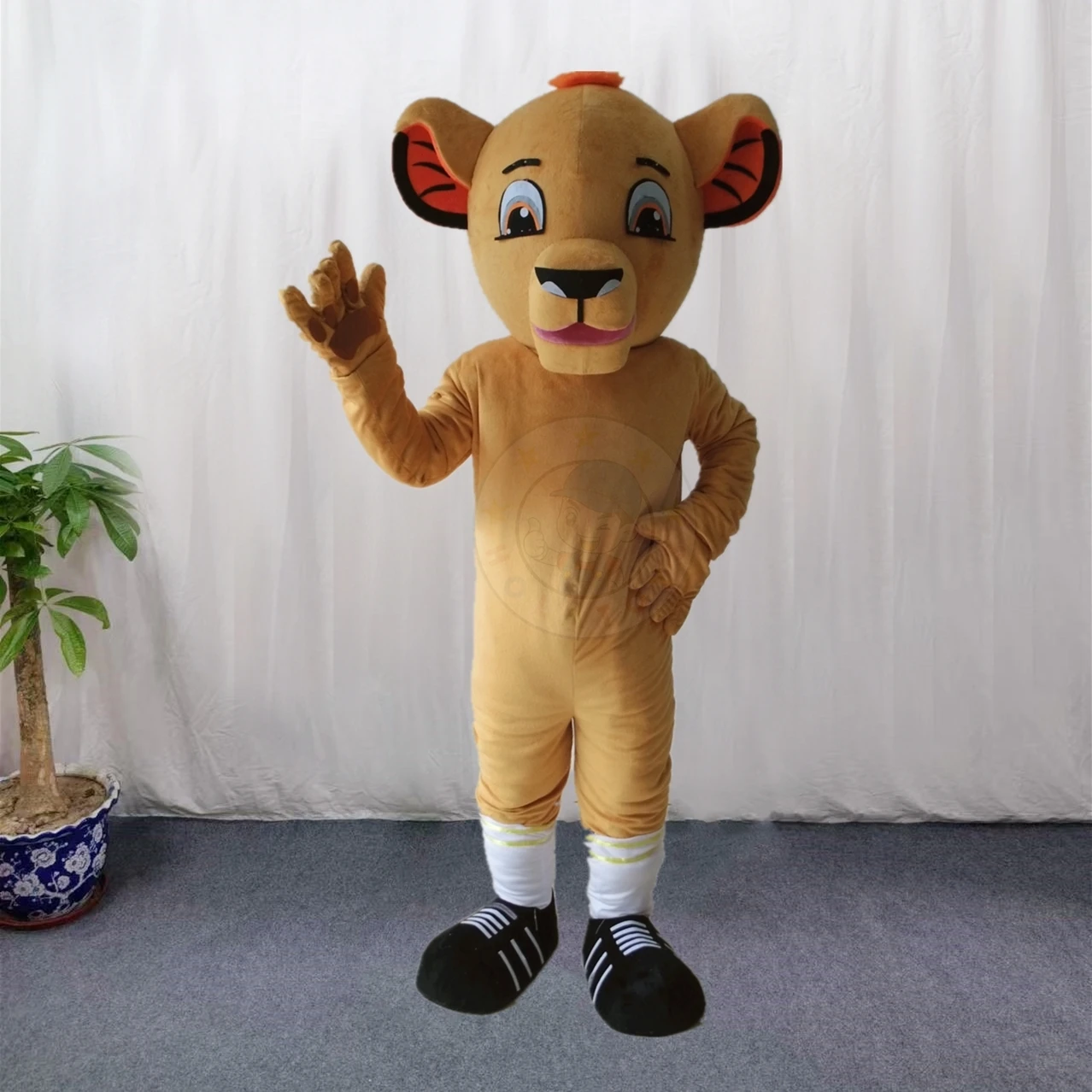 Adult lion mascot costumes