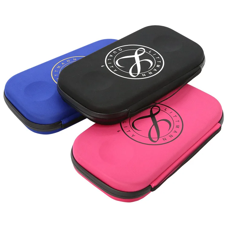 Customized Hospital Eva Stethoscope Travel Case Littman Stethoscope Case Nurse Stethoscope Bag Padded Zipper Case