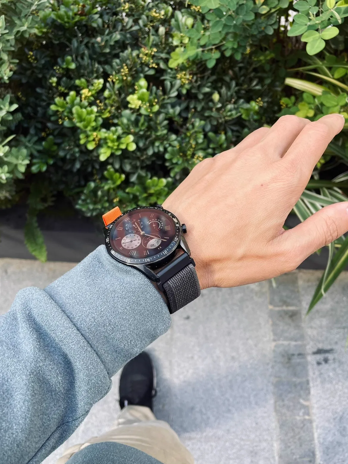 Kakestorm Новый Пушистый холст удобный осень и зима подходит для Huawei watch GT4 ремешок GT2 3pro band T126