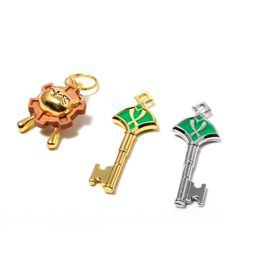 Hot Sales Genshin Impact Keychain Sumeru Kaveh Al Haitham Lion Key Set Unisex Keychain Set Pendant Keyrings