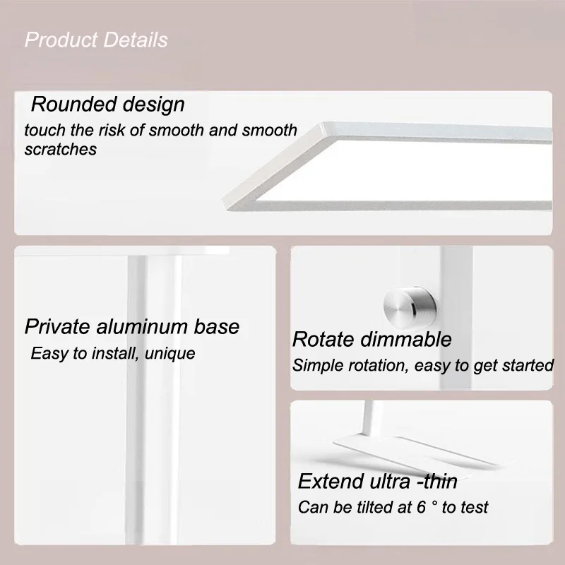 Flicker-free Driver CRI>97RA UGR<14  Floor Standing Light LED Industrial Working Light MOONLIGHT Eye Protect Floor Lamp