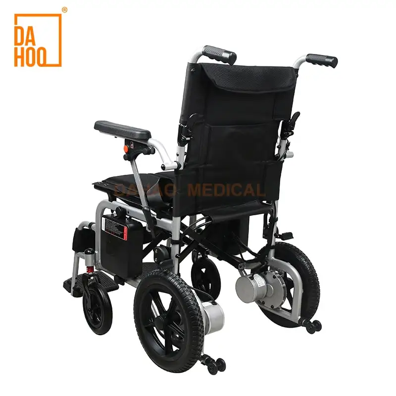 Wholesale Multifunction Smart Wheel Chair Foldable Electric Wheelchair With Easy Wireless Joystick Controller