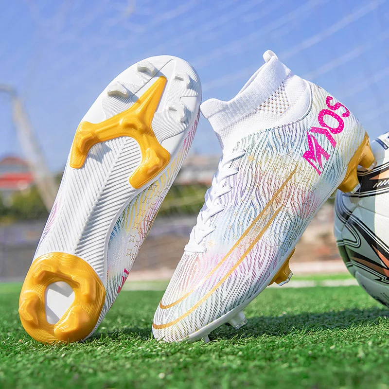 Wholesale Cleats Football Shoes Fashionable Online Mens Football Boot Wear-resistant Comfortable Indoor Soccer Shoes