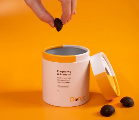 100% OEM premium quality sweet chocolate gift  paper tube cylinder container with embossed logo design