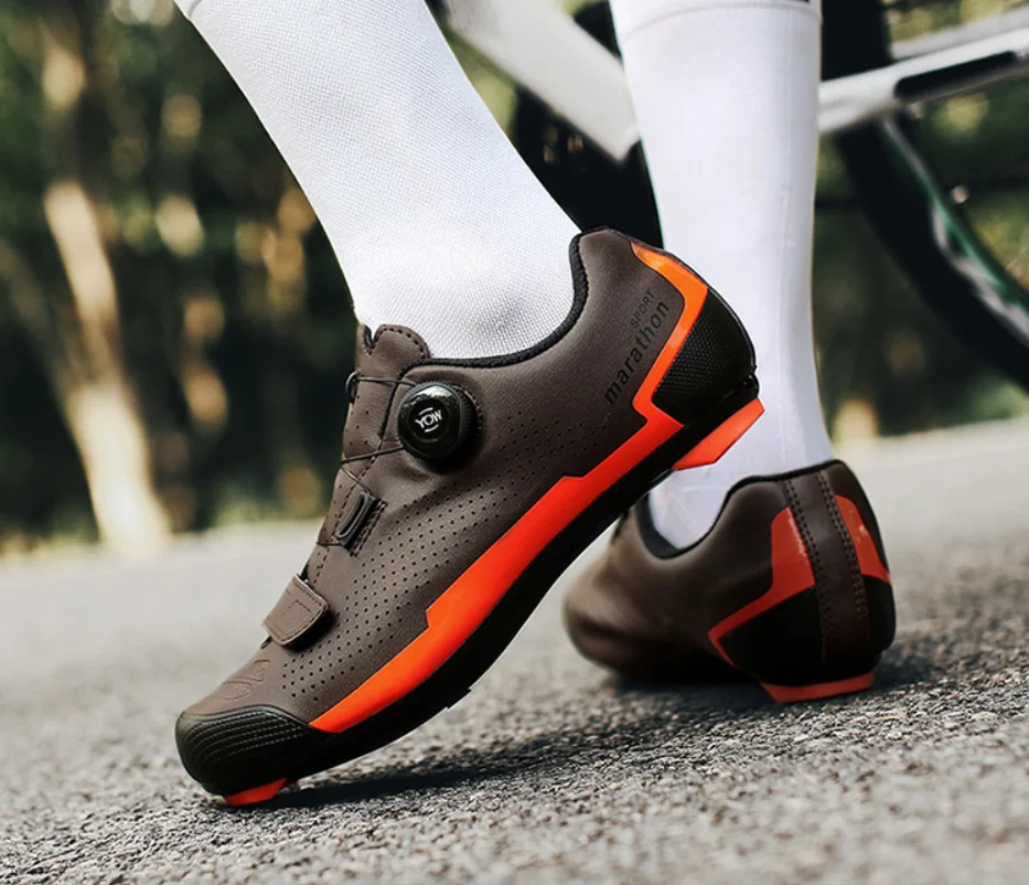 Wholesale OEM zapatos de ciclismo road bike shoes cycling shoes with pedals