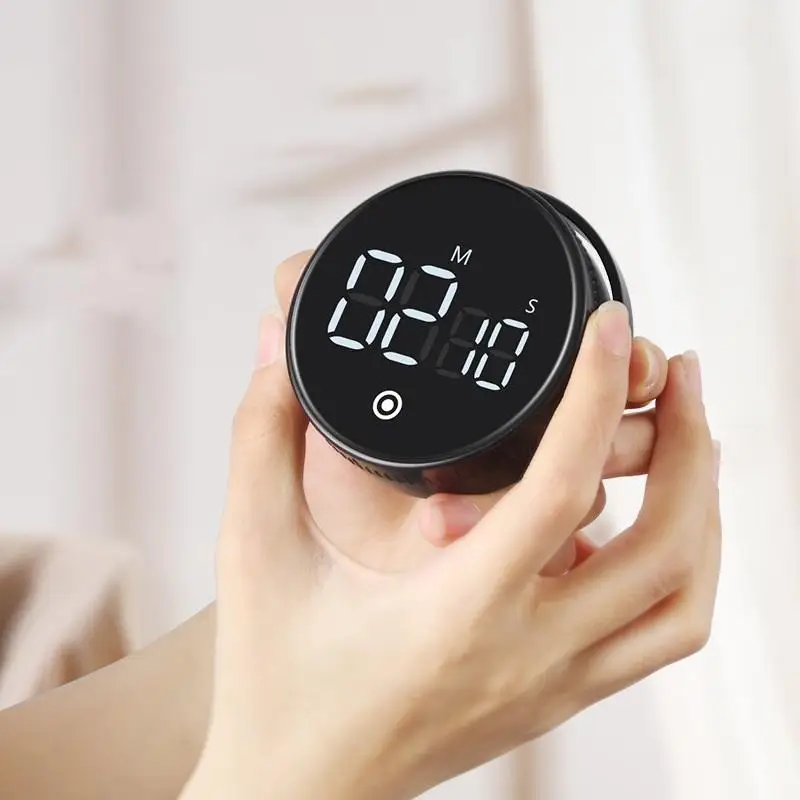 Interval Training LED countdown Stainless steel timer wall mounted gym clock timer