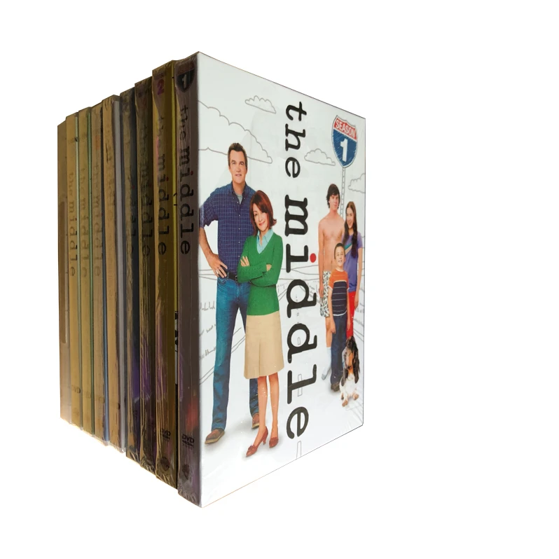 The Middle Season 1-9 27DVD box sets dvd movies tv series Walmart eBay Amazon best selling DVD free shipping to CA/US/EU