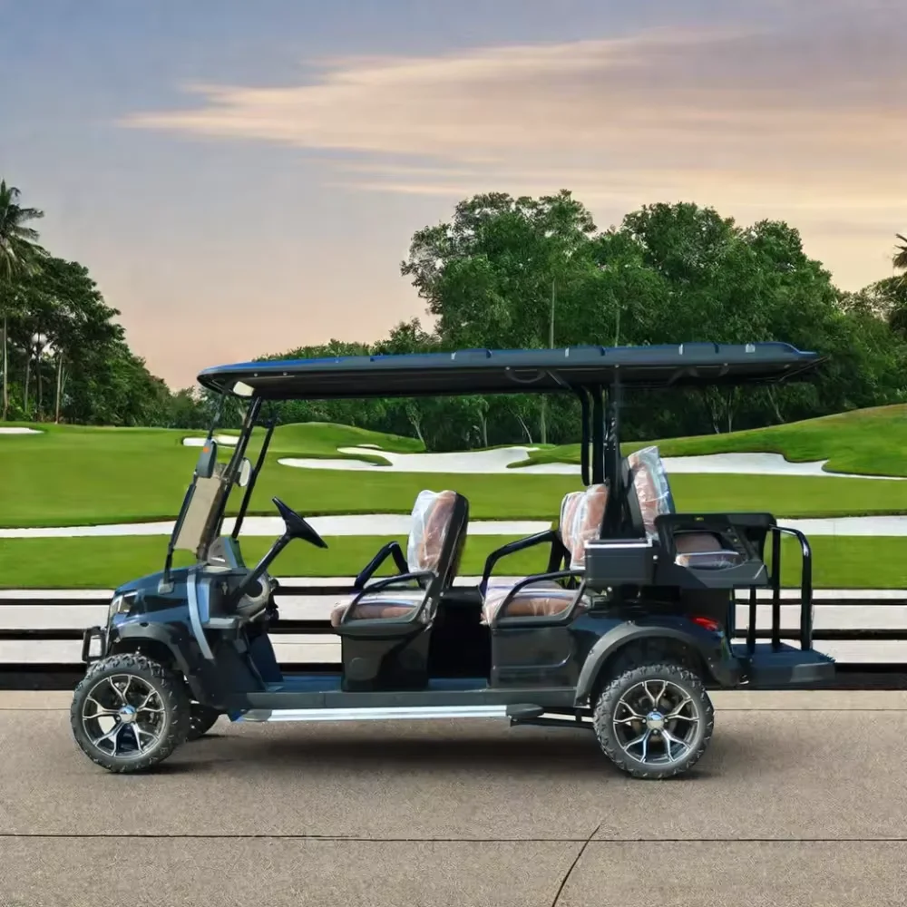 Tong Cai 72V Luxury Chinese Best 6-Seater Mini Gasoline Powered Bumpers Cheap Electric Buggies  cheap Electric Golf Carts